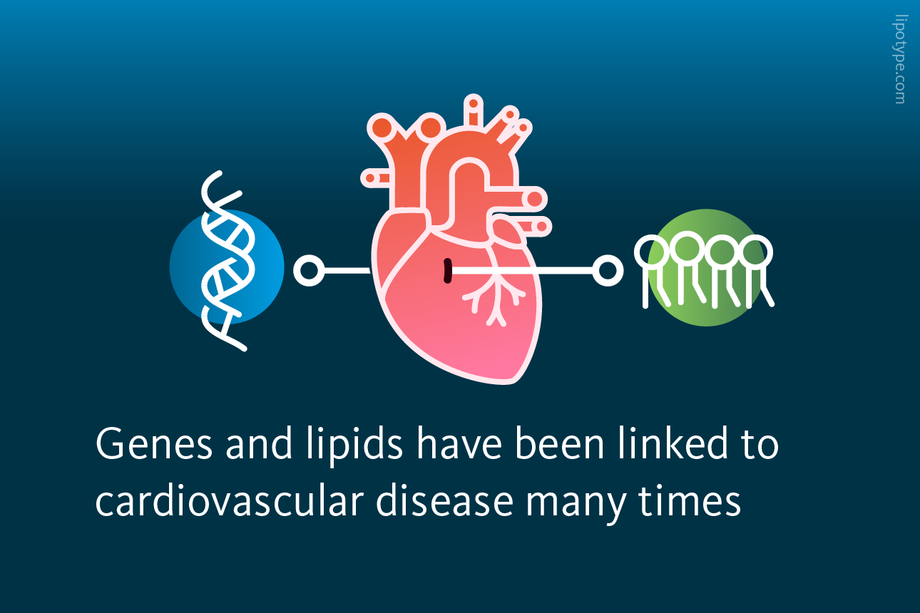 Slide 2: Genes and lipids have been linked to cardiovascular disease many times.