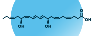 An example for the molecular structure of protectin D1.