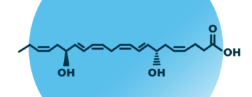 An example for the molecular structure of resolvin D5.
