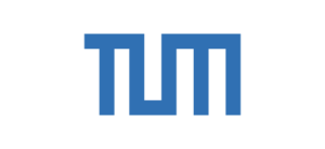 Logo of Technische Universtitaet Muenchen (TUM) on white background.