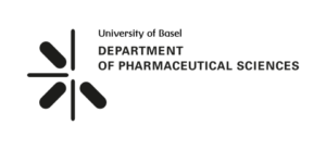 Logo of University of Basel, Department of Pharmaceutical Sciences.