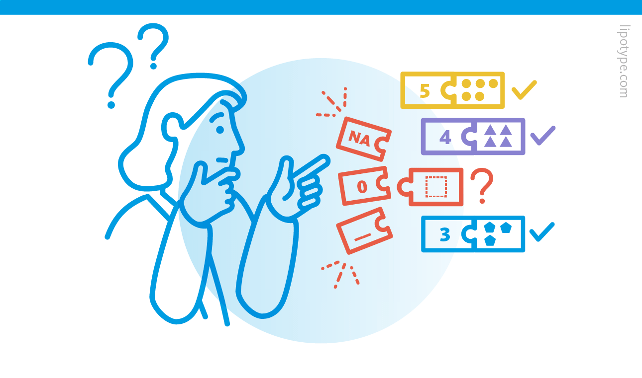 An image depicting a scientist thinking of how to deal with the missing value.