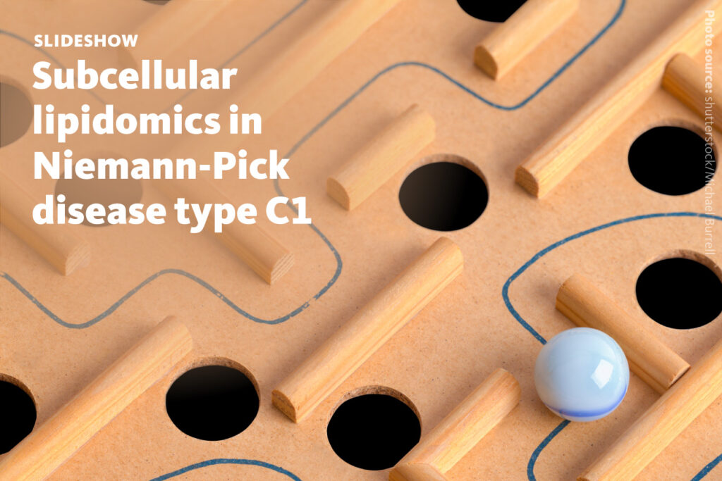 Title (Slide 1): Subcellular lipidomics in Niemann-Pick disease type C1
